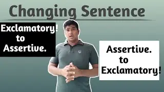 The easiest process to change sentence.