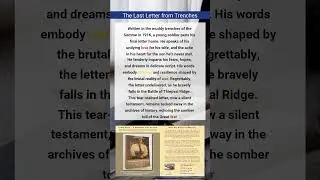 ✉️🎖️ The Last Letter from Trenches #LostLetters #GreatWar