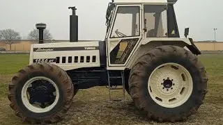 Lamborghini 1556 DT Turbo in Action | Marco Antonioli&rsquo;s Stunning Tractor