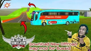 Download New Offroad map mod for Bus simulator Indonesia #bussid #gameplay || NEUPANE GAMER ||