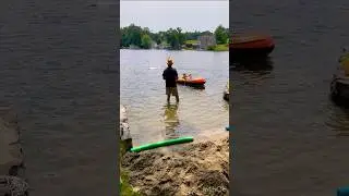 Summer Lake Days! ☀️#subscribe to follow our #family #lake #swimming #pokemon