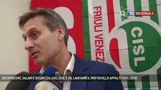 OCCUPAZIONE, SALARI E SICUREZZA: CGIL, CISL E UIL LANCIANO IL PROTOCOLLO APPALTI | 11/11/2025