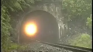 U34CH #4162 out of Otisville Tunnel. Otisville N.Y. June 5, 1992.