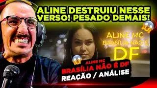 LAN&Ccedil;OU A BRABA!!!! ALINE MC - BRAS&Iacute;LIA N&Atilde;O &Eacute; DF [REACT]
