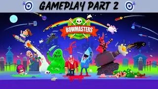 Bowmasters Gameplay Part 2 | S3 Saga Games #s3sagagames #shorts #hunter #assassin
