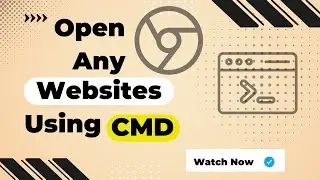 Open Any Website Using Command Prompt Directly | Don&rsquo;t Need Any To Open Browser | Tech4Insight
