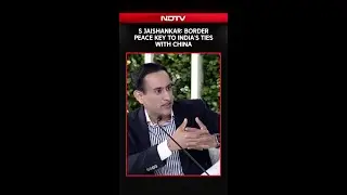 India China Relations | S Jaishankar To NDTV: Border Peace Key To India's Ties With China