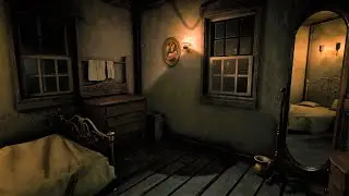 Wild West Hotel Room - Rain for Sleep, Study and Relaxation - 2 Hours