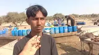 Tharparkar. Poor people of Thar, rich in mineral resources