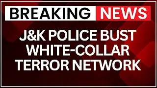 J&K Police Bust White-Collar Terror Network, Seize Weapons, 2900 KG IED Material | NewsX