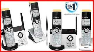VTECH IS8121-2 Super Long Range up to 2300 Feet DECT 6.0 Bluetooth 2 Handset Cordless Phone for Home