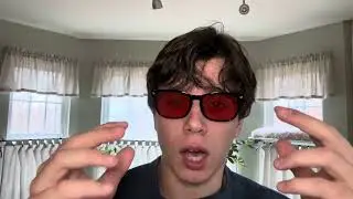 No Glasses vs Glasses vs Max Protection Blue Light Glasses  video
