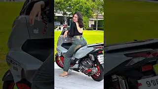 PCX 160 2025 FROM BEHIND #automobile #pcx160 #pcx2025 #pcx #trending #shorts #assoehadi #shortvideo