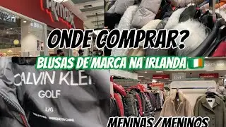 Quanto custa jaquetas de frio na irlanda?/onde comprar?!/TK-MAXX/Dublin.