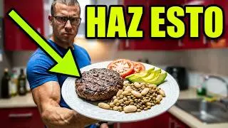 COCINA Culturista con El Sensei Rodri - Comer para CRECER Y GANAR masa MUSCULAR #comida #cocinafit