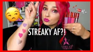 All 4 Liquid Lipsticks Review | LOVE SICK COLLECTION | Jeffree Star Cosmetics | Cerise1307 |