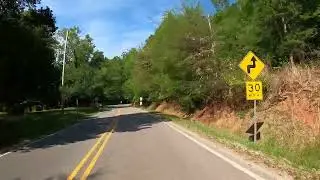 Motorcycle Ride to Lynnie Bo's at Lake Wedowee, Alabama  (1080p) - April 2022