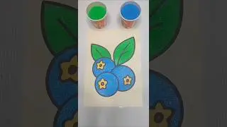Berry Sand Art Coloring 🫐 | Satisfying ASMR #SandArt #ASMR