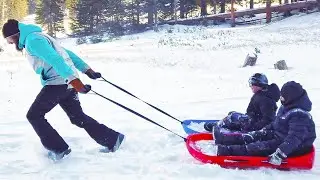GoSports 2 Person Premium Snow Sled | $100k Bonuses in Description