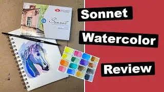 Sonnet WATERCOLOR Review - Budget Watercolors