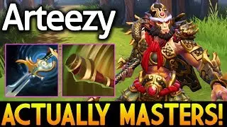 Arteezy Dota 2 [Monkey King] Actually Masters!!