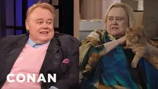 How Louie Anderson Got The Role Of Zach Galifianakis' Mom On “Baskets” | CONAN on TBS