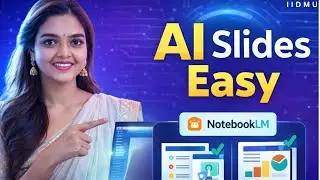 NotebookLM Tutorial in Telugu | Create Slides & Infographics Using AI (Step by Step)