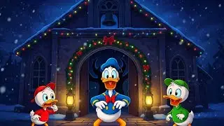 Donald Duck&rsquo;s Haunted Christmas Night at the Old Church! Funniest Holiday Scare Ever