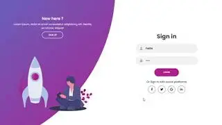 login & signup  animation videos in html |attractive layout design page | latest  technology| part 0