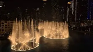 The Dubai Fountain - Skyfall (No Fog)
