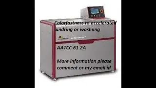AATCC 61 Method 2 Colorfastness to Laundering