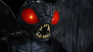 Giant 11.5-ft Animatronic Mothman Statue