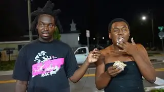 Paying Strangers In The Trenches to Eat 3 Honey Buns!