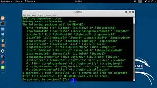 How To Uninstall vlc On Kali Linux