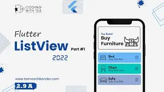 2.9 - Flutter List View and List Tile | Flutter for beginners 2025