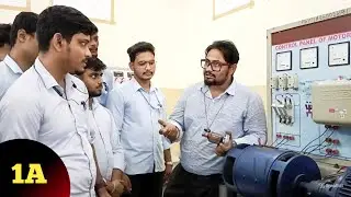 Identify Different Parts Of DC Generator | Electrician 2nd Year Practical On DC Generator 