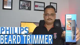 Philips Cordless - USB Charging - Self Sharpening BT1210 Beard Trimmer For Men at Rs 744  - Unboxing