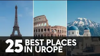 Top 25 European Cities to VISIT in 2025 #europetravel  #travelguide2025 #buckinghampalace