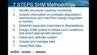 Webinar 05: ISHMS Integrated Structural Health Monitoring Systems