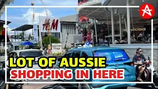 BUSY OF AUSSIE SHOPPING IN SEMINYAK BALI