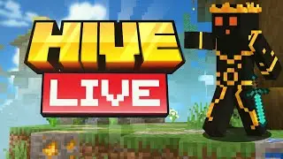 Hive LIVE Maxing Bedwars!!