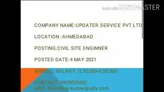 CIVIL JOBS 2021