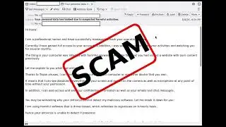 'Your personal data has leaked' Email, 'Professional hacker' Sextortion Scam