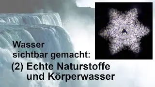 Echte Naturstoffe und K&ouml;rperwasser - verbl&uuml;ffende Ergebnisse!