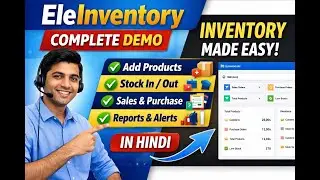 EleInventory Software Demo Hindi | Inventory Management Software Complete Guide