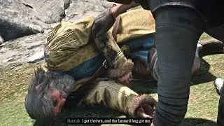 Red Dead Redemption 2 - Death of Hamish & Giant Boar Boss (The Veteran Final Quest)