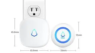 Wireless Caregiver Pager Seniors Patients Disabled SOS Call Button