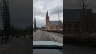 Skive, Denmark (Drive Through) 26.2.24 #denmark #skive
