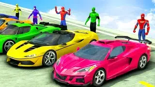 Superhero car stunt driver - Android simulator game
