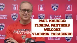 Paul Maurice, Panthers Pregame: Philadephia Flyers at Florida